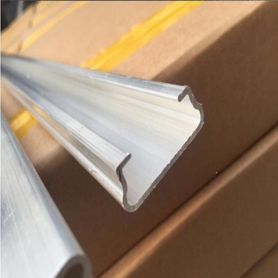 Greenhouse Aluminum Card Slot Greenhouse Film Fastness Profile Blackout Flexible Steel Wire Spring Greenhouse Film Lock Channel